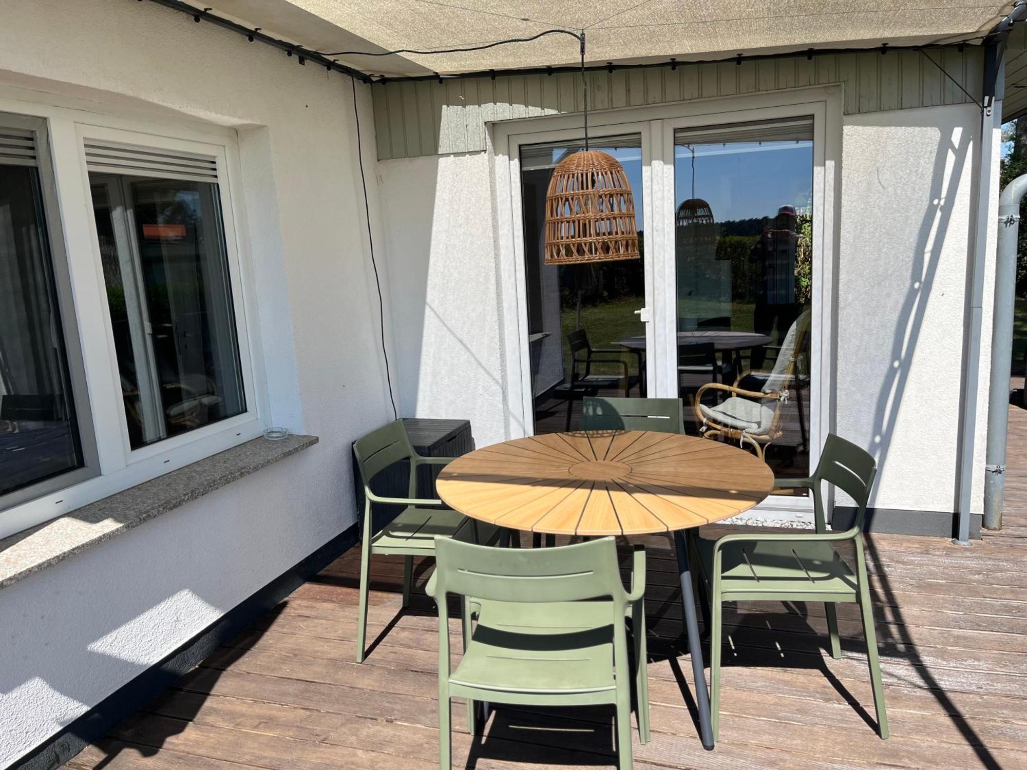 Ferienhaus Solken Mit Grosser Terrasse Und Kaminofen Plau am See Bagian luar foto